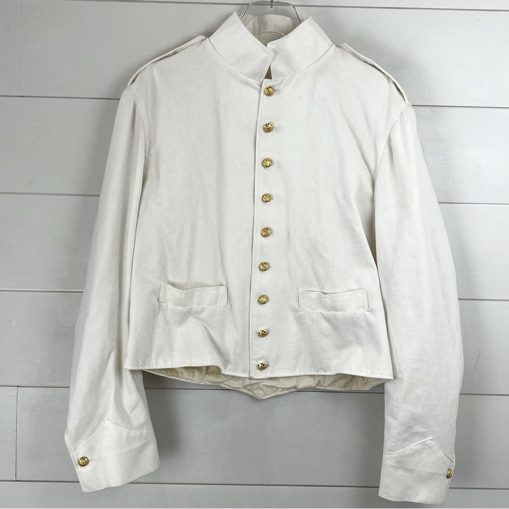 VTG USA MILITARY Dress Uniform Men’s 43T Officer Artillery Gold‎ Buttons Army